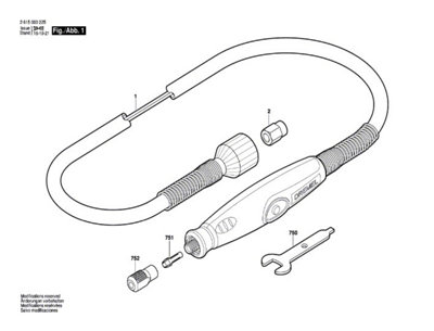 Dremel Flexible Shaft 225