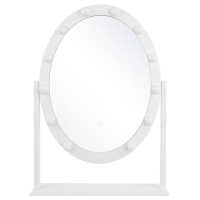 Dressing Table Mirror LED ROSTRENEN White