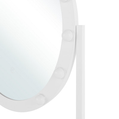 Dressing Table Mirror LED ROSTRENEN White