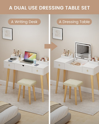 Study table with mirror hotsell