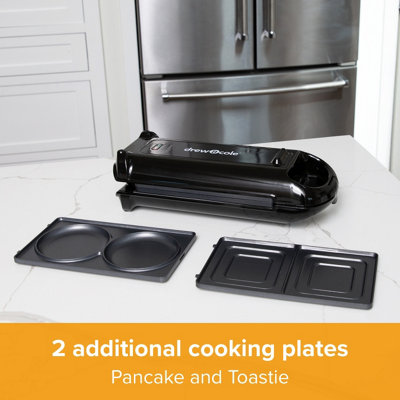 Drew&Cole 5 Minute CleverChef Deluxe - Pancake and Toastie Plate Set