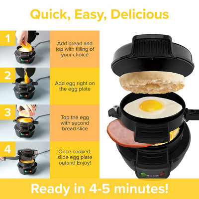 Drew Cole Electric Breakfast Sandwich Maker DIY at B Q