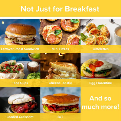 Hamilton Beach Breakfast Sandwich Maker Cookbook for Beginners: Simple Tasty Recipes for Your Breakfast Sandwich Maker, Enjoy Mouthwatering Sandwiches, Burgers, Omelets and More [Book]