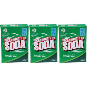 Dri Pak Bicarbonate Of Soda 500G (Pack of 3)