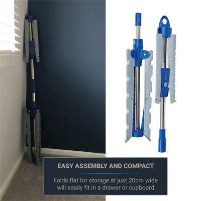 Drier Clothes Rail Laundry Dryer Freestanding Folding Hanger Heavy Duty