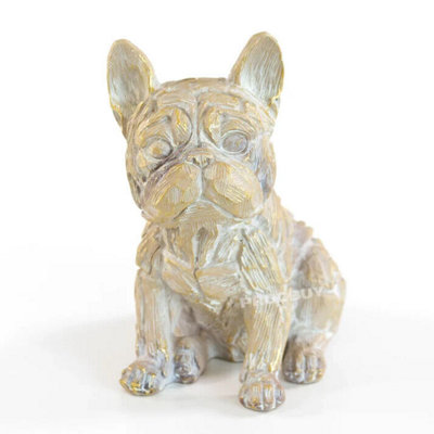 Driftwood Effect French Bulldog Ornament