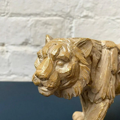 Driftwood Effect Tiger Ornament - 6