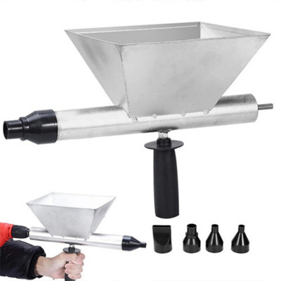 Drill-Powered Mortar & Grouting Gun Kit for Brickwork Pointing & Tile ...
