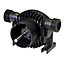 Drill Powered Pump Accepts 3/4" Inch BSP Connectors (Not Incl) Up to 1500 L/hr