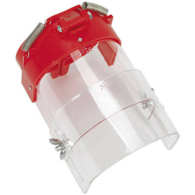 Drill Press Safety Guard with 60mm Collar for Enhanced Protection