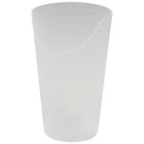 Drink Cup with Nose Cut Out - No Head Tilt Drinking Aid Disability Drinking Cup