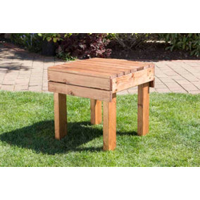 Drinks Table Self-Assembly - W51 x D51 x H51 - Redwood