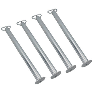 Drop Stand Stabilising Leg 48mm Diameter 700mm Long For Trailer Caravan 4pc