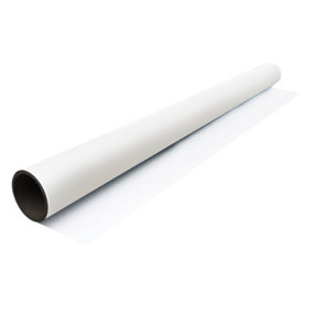 Dry Wipe Flexible Sheet for Office, Home, or Classroom - Easy Cling & Gloss White - 1200mm Wide - 5m Length