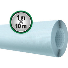 Drybase 2mm Plaster Membrane Mesh (1m x 10m) - Low-Profile Plaster Membrane For Use on Damp Walls