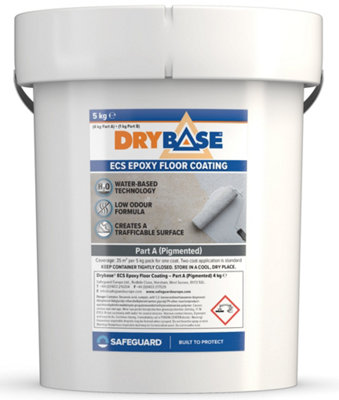 Drybase ECS Epoxy Floor Paint Kg (Grey) Waterproof Concrete