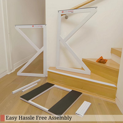 DryerStand Maxi Universal Washing Machine Stacking Kit & Tumble Dryer Frame, Freestanding, No Drilling, Fits UK Front Loaders