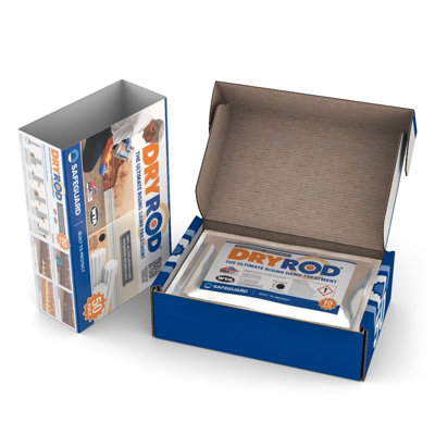 Dryrod Damp Proofing Rods (50 pack) - BBA-Approved Wall Rising Damp ...