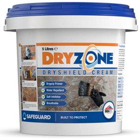 Dryshield Cream 5L: Dryzone System: Salt Resistant Masonry Cream