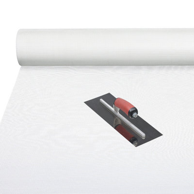 Drywall Master Fibreglass Rendering Mesh 50sqm 160g/m2 Coverage 4x4 mm 22415DM