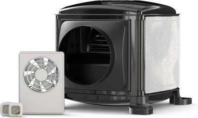 Dryzone Active Ventilation Bundle, Loft Cube PIV Unit with Heater, dMEV ...