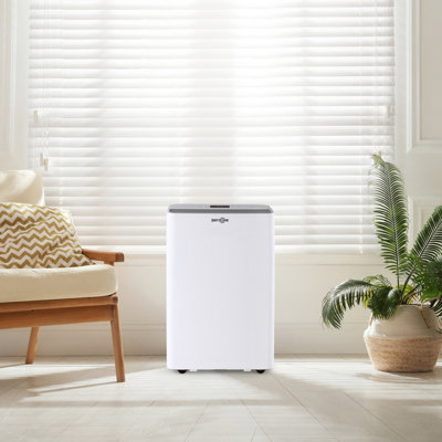 Dryzone High-Capacity Dehumidifier - 12L - SGS-Certified, Energy-Efficient, Low Noise, with Laundry Mode & Smart Humidity Control