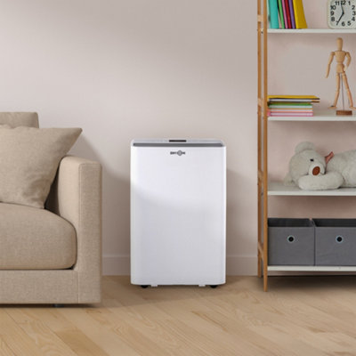 Dryzone High-Capacity Dehumidifier - 12L - SGS-Certified, Energy-Efficient, Low Noise, with Laundry Mode & Smart Humidity Control
