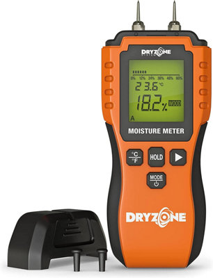 Dryzone Moisture Meter Detector Damp Meter For Wood Masonry And Other