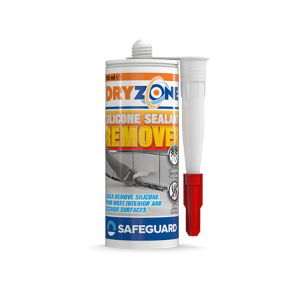 Dryzone Silicone Sealant Remover (150ml) Fast-Acting Paste for Removing ...
