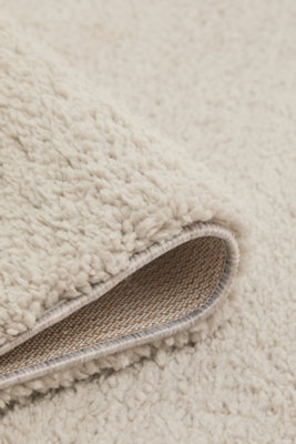 DS Living Cloud Luxe Plain Silver Medium Rug