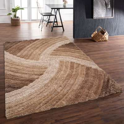 DS Living Ultra Plush Stella Brown Rug