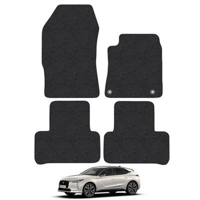 DS4 2021-Onwards Car Floor Mats Carpet Tailored Fit Set Anti-Slip