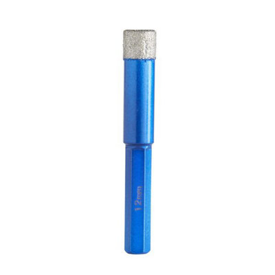 Diamond tipped deals drill bits b&q
