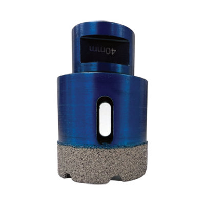 Dr. Diamond® Fliesenbohrer 40 mm M14 Diamant-Fliesenbohrer für Winkelschleifer