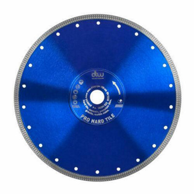 DTW Pro Hard Tile Saw Blade 300mm/12" x 22.23 DIY at B&Q