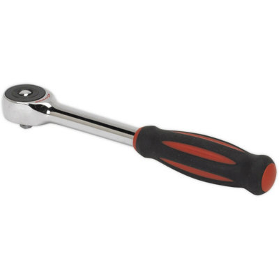 Dual Action Push-Through Ratchet Speed Wrench - 1/4 Inch Drive for Tight Spaces