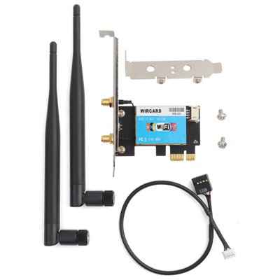 Dual Band PCIE Network Card 433Mbps with Bluetooth 4.0 for Desktop-2.4GHz & 5GHz Support