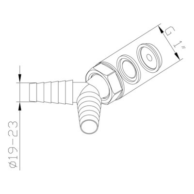 YUNLOVXEE Dishwasher Washing Machine Drain Hose, Universal