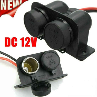 universal ac to dc car cigarette lighter socket adapter converter 110V AC to DC 12V Converter with Car Adapter Socket (3 Amp / 3000 mA)