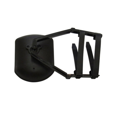 Dual Lens Extending Towing Mirror X2 (Car Caravan Trailer Extension Steady View Universal)