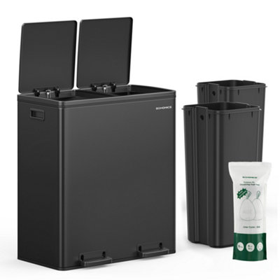 dual-rubbish-bin-2-x-30l-recycling-bin-with-15-rubbish-bags-2