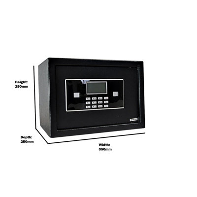 Dual Security Safe with Removable Handle Large Steel Safe for Home & Office