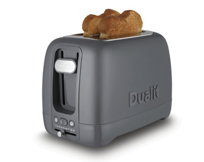 Dualit 2 Slot Domus Toaster Grey