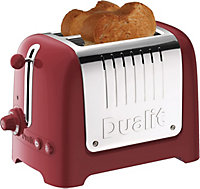 Dualit 26207 2 Slice High Gloss Lite Toaster Red