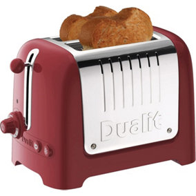Dualit 26207 2 Slice High Gloss Lite Toaster Red