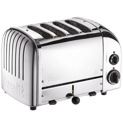 Dualit Classic Vario AWS Polished 4 Slot Toaster DIY at B&Q