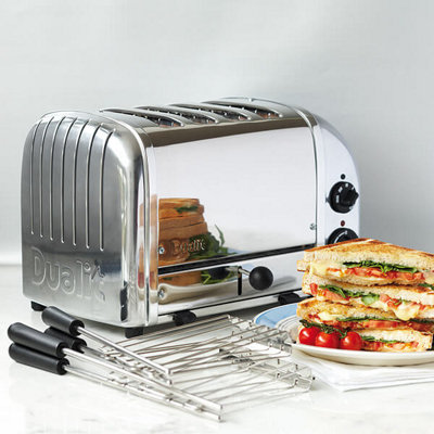 Dualit Combi 2 2 Toaster 42174 Polished DIY at B Q