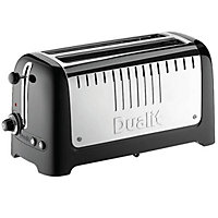 Dualit Lite 2 Long Slot Toaster Gloss Black