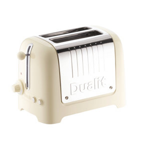 Dualit Lite 2 Slot Toaster 26202 - Cream Gloss
