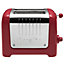 Dualit Lite 2 Slot Toaster Gloss Red
